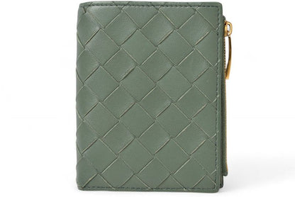 Bottega Veneta Wallet Fold Bottega Veneta Mini Wallet 707601 Intrecciato Mint