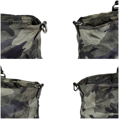 Prada 2-Way Tote Shoulder Bag Dragon Sword Camouflage Pattern — view 5