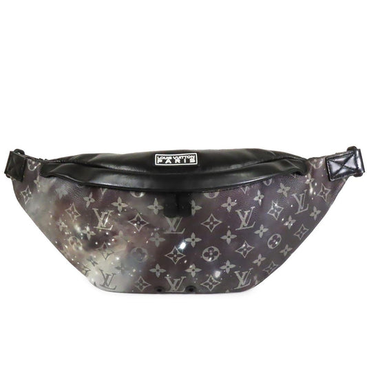 Louis Vuitton Discovery Bum Bag Black Leather Monogram Galaxy