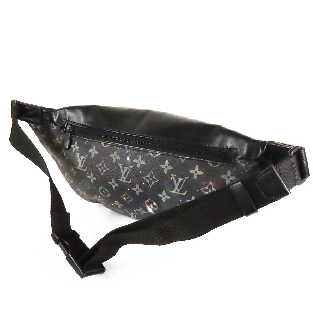 Louis Vuitton Discovery Bum Bag Black Leather Monogram Galaxy — view 2