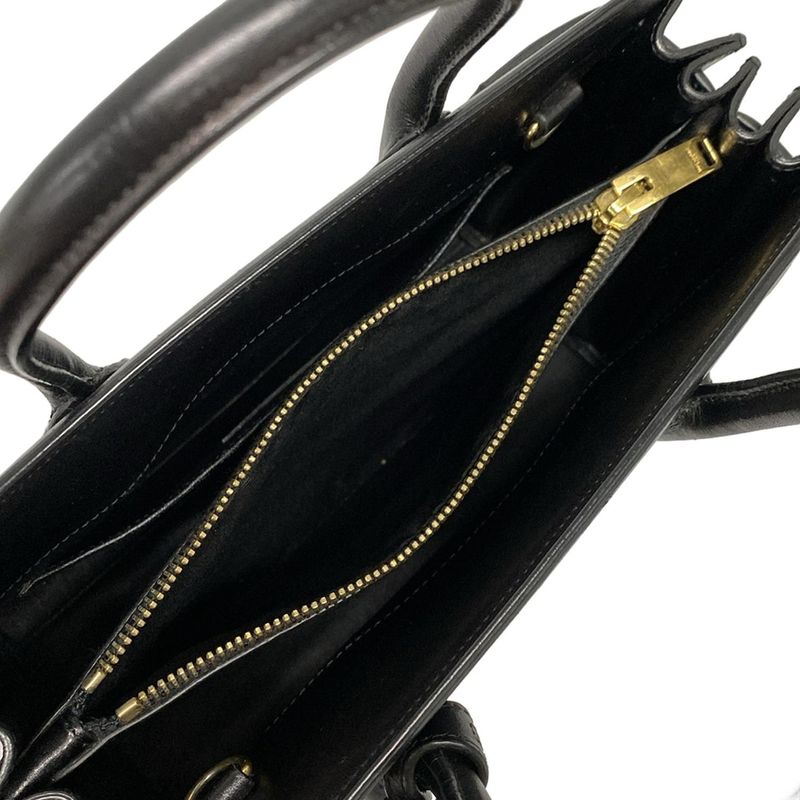 Saint Laurent Paris Handbag Sac De Jour Baby 421859 Black Leather