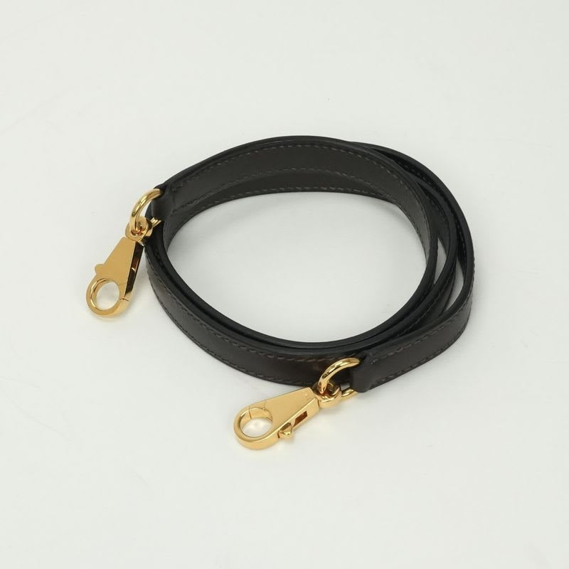 Hermes Shoulder Strap Others Box Calf Brown Tea Gold Hardware