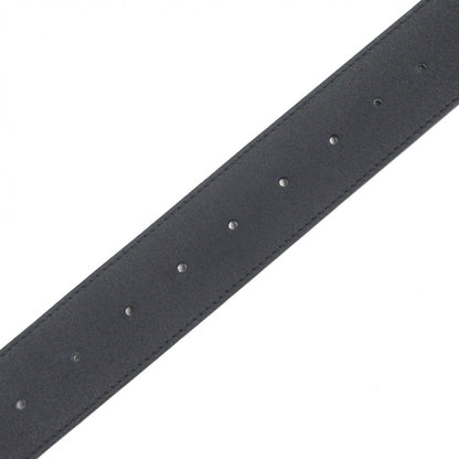Gucci Double Wide Belt Leather GG Marmont Buckle Black Gold — view 10