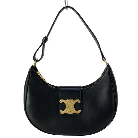 Celine Handbag Ava Triomphe Bag Black