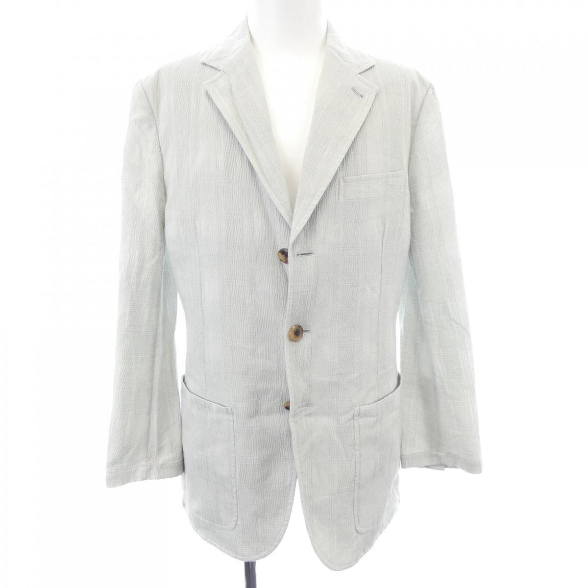 Hermes ha Size 46 Gray Jacket