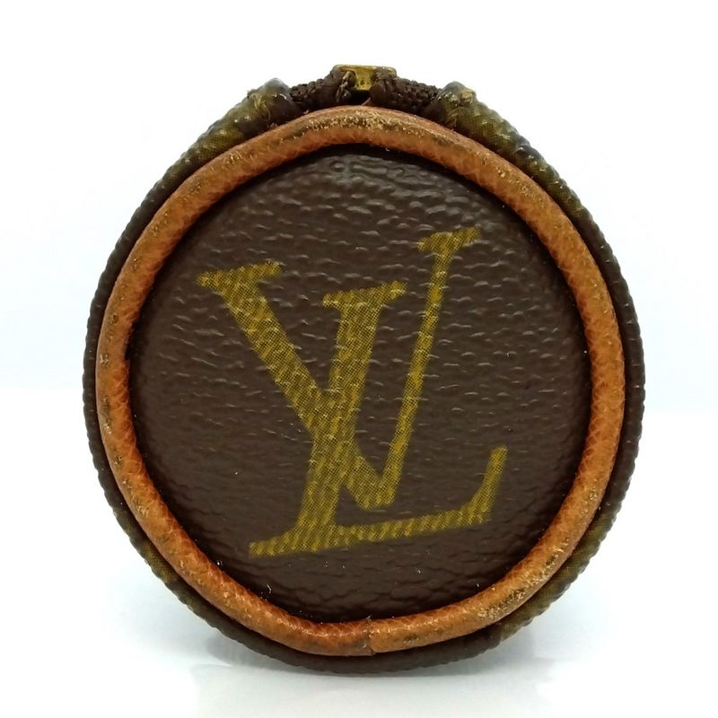 Louis Vuitton Etui Trois Bordeaux Golf Ball Case Monogram Canvas 170cm (669in)