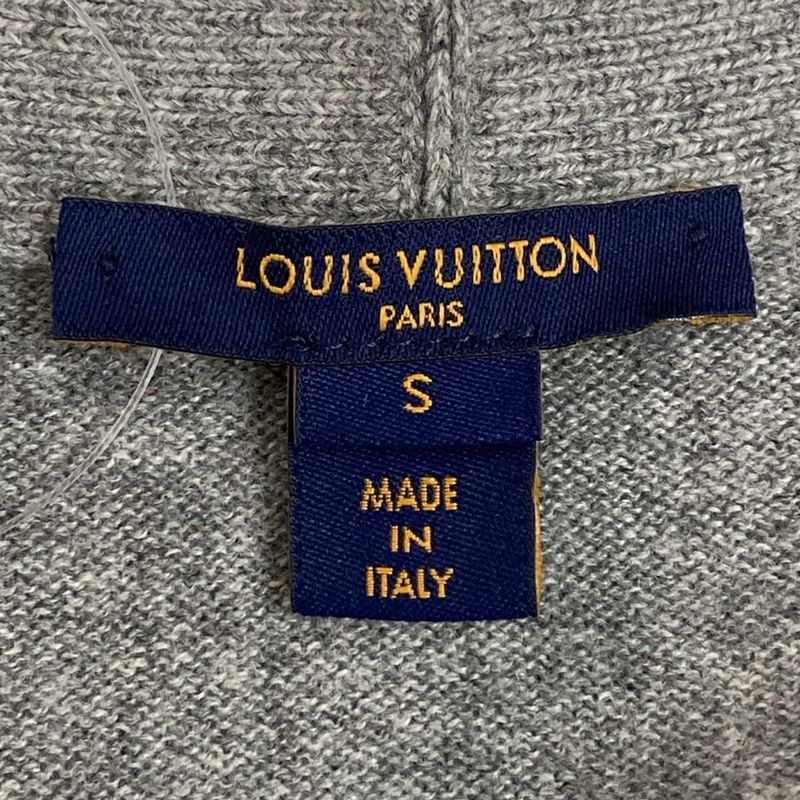 Louis Vuitton Cardigan Size S Men's - Rw212w FO2 Flkc08 Light Gray Long Sleeves