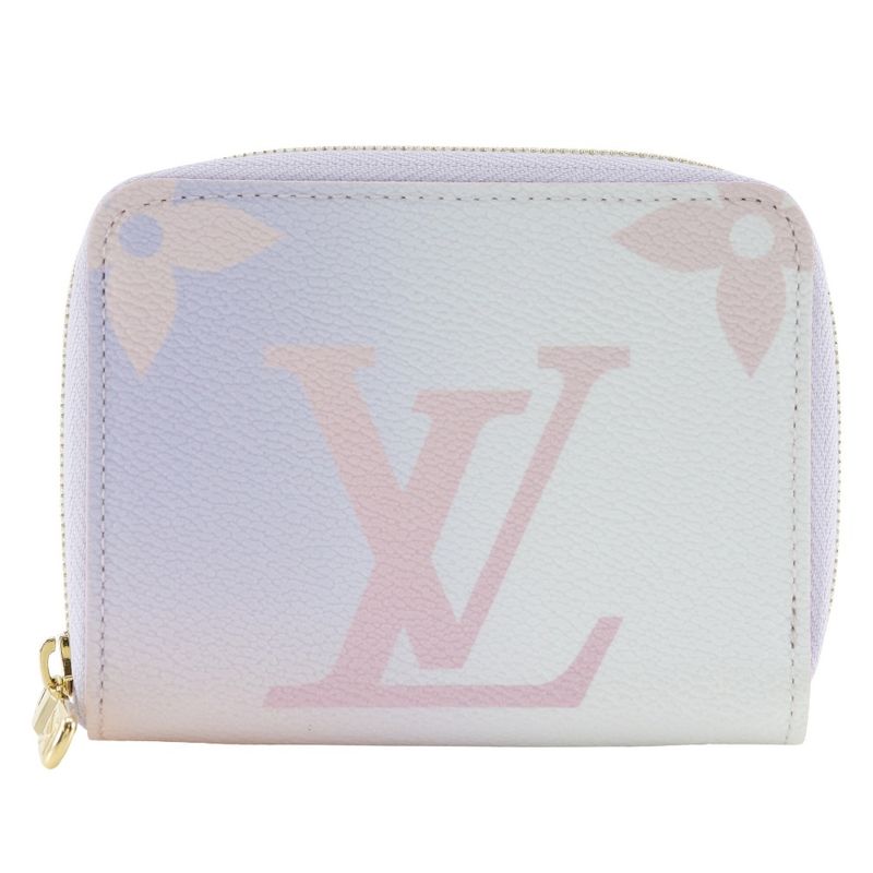 Louis Vuitton Spr Ring In The City Monogram Sunrise Pastel Zippy Coin Purse