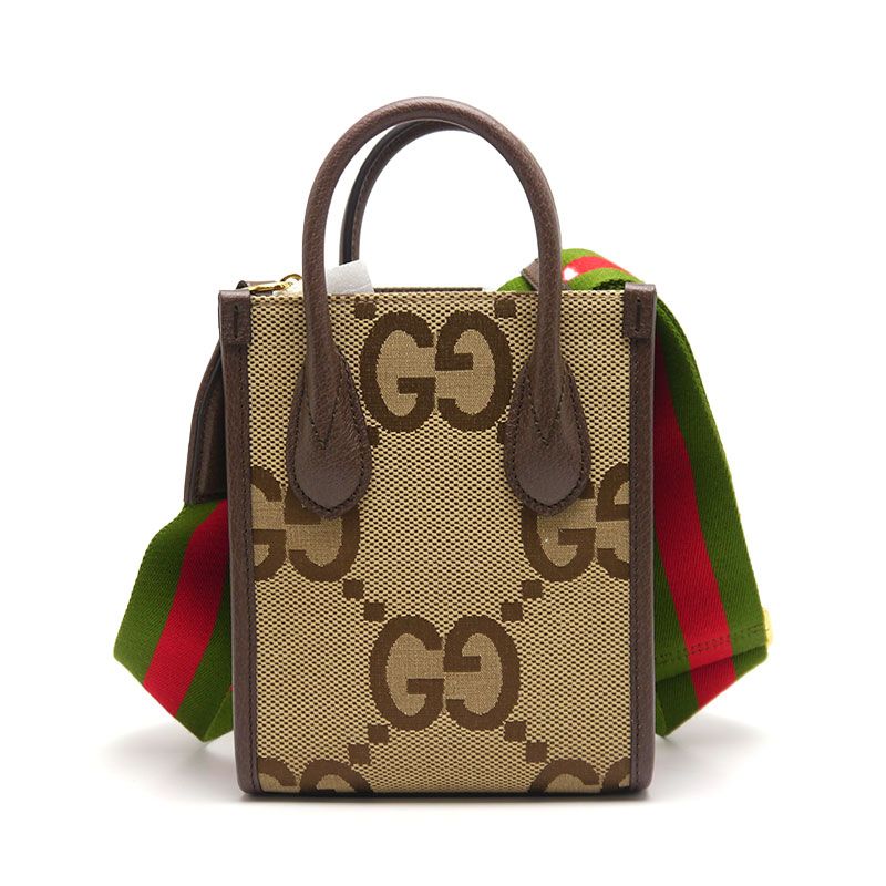 Gucci Jumbo GG Mini Tote Bag 699406 2WAY Crossbody Available