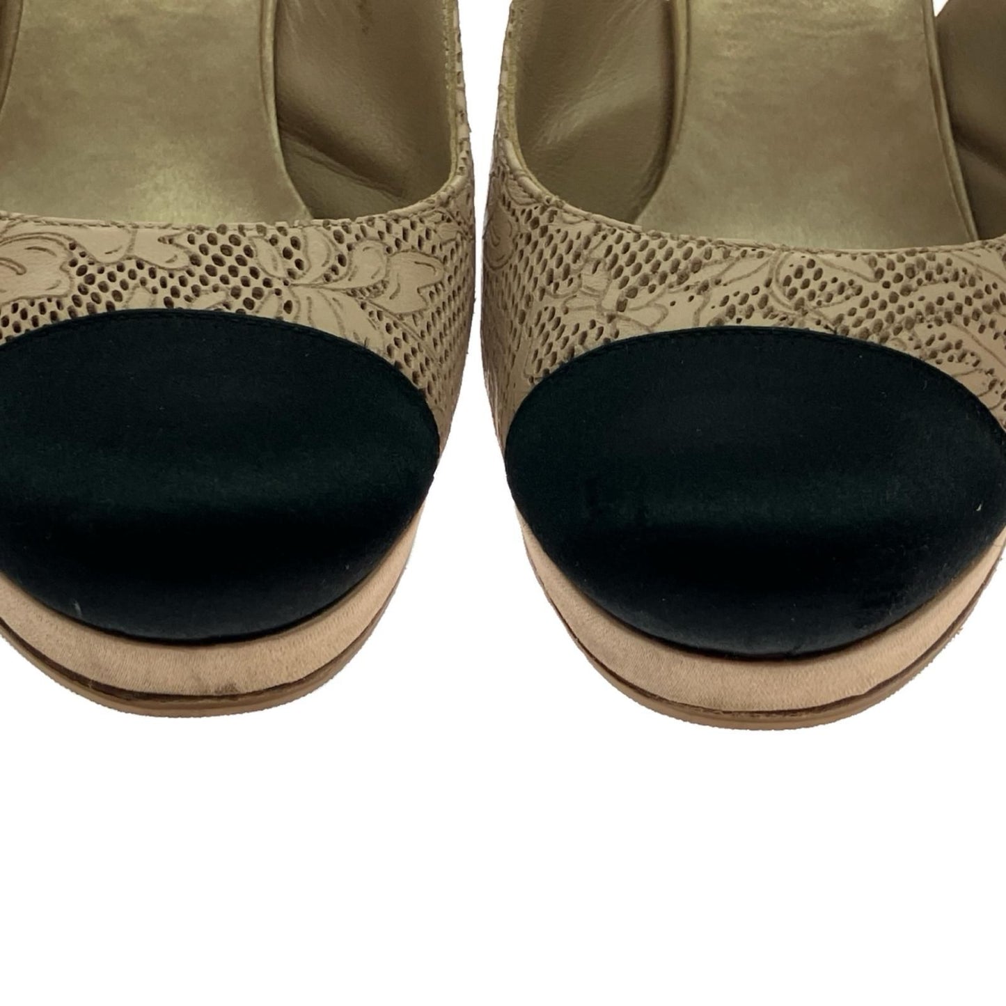 Chanel Ring Back Strap Sandals 22.5cm (8.86in)