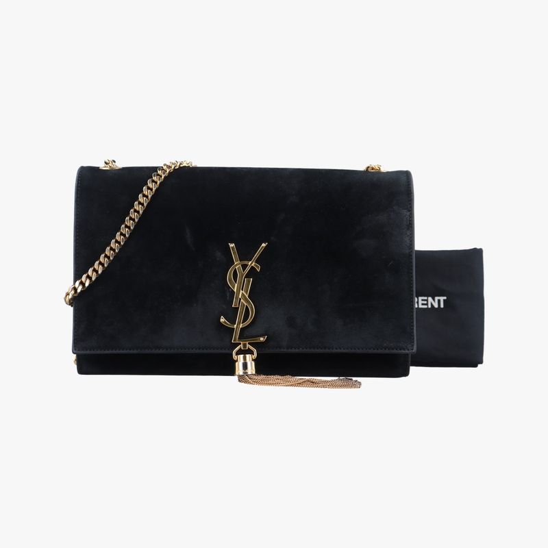 Yves Saint Laurentyves Saint Laurentkate Black Suede354119clt3541190115