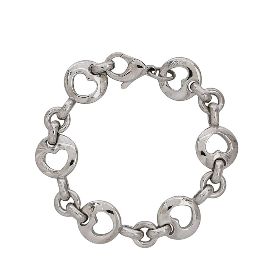 Tiffany & Co Heart Bracelet Silver 925 Sterling