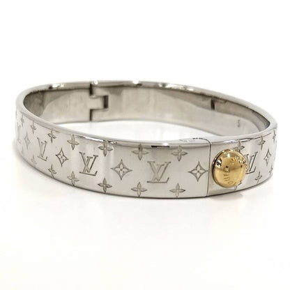 Louis Vuitton Cuff Nanogram Bracelet S Size Plated Gold Silver