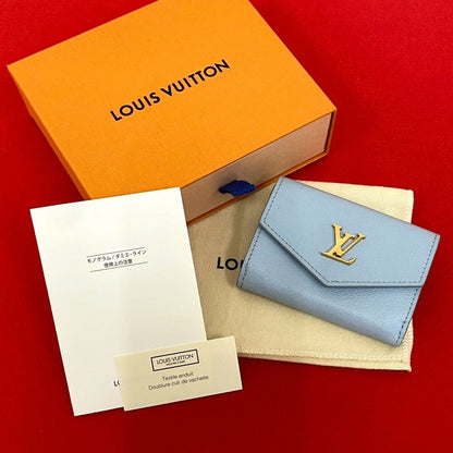 Louis Vuitton Box Portefeuille Lock Mini Leather