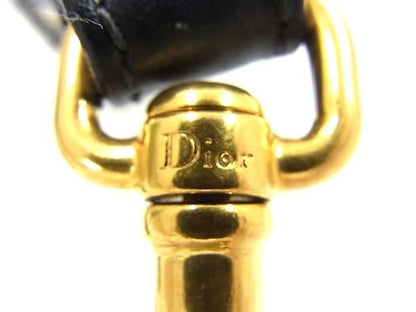 DIOR Trotter Embroidery Canvas Shoulder Strap For Bags Shoulder Strap In Navy