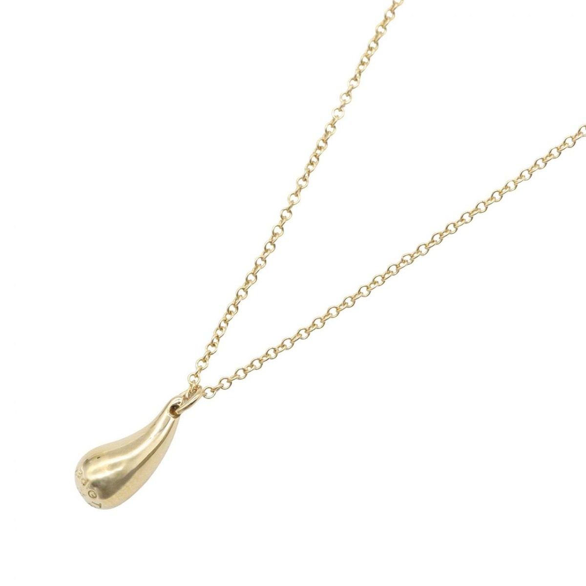 Tiffany & Co Necklace Teardrop 42.5 cm 18k
