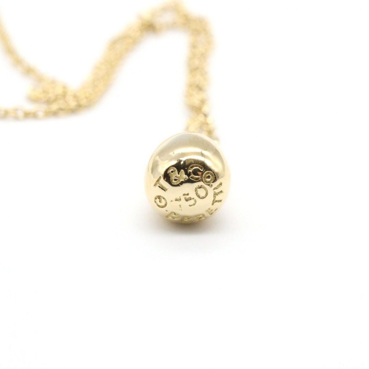 Tiffany & Co Necklace Teardrop 42.5 cm 18k — view 4