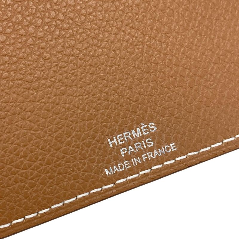 Hermes Book Cabas EA Zip To Go Gold Silver Hardware