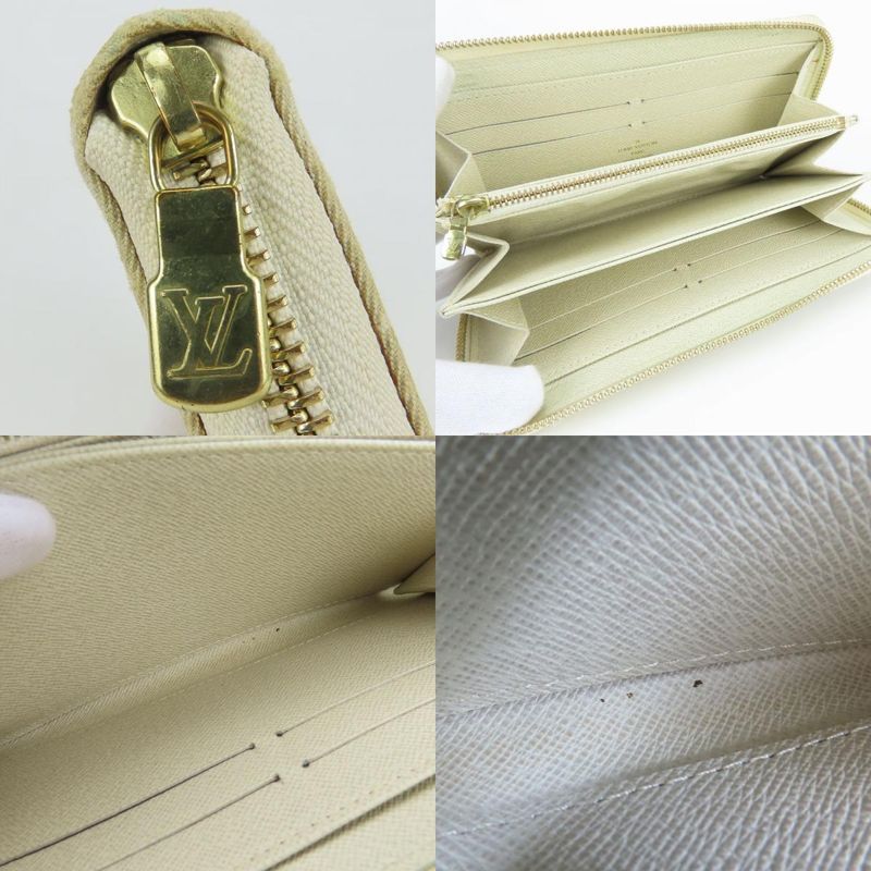 Louis Vuitton Long Wallet (round Zipper) Zippy Wallet M95310 Monogram Mini Lin