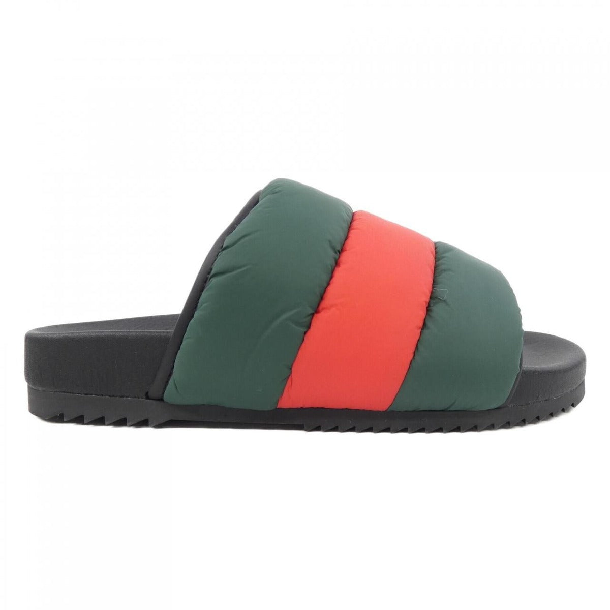 Gucci Padded Web Slide Sandals