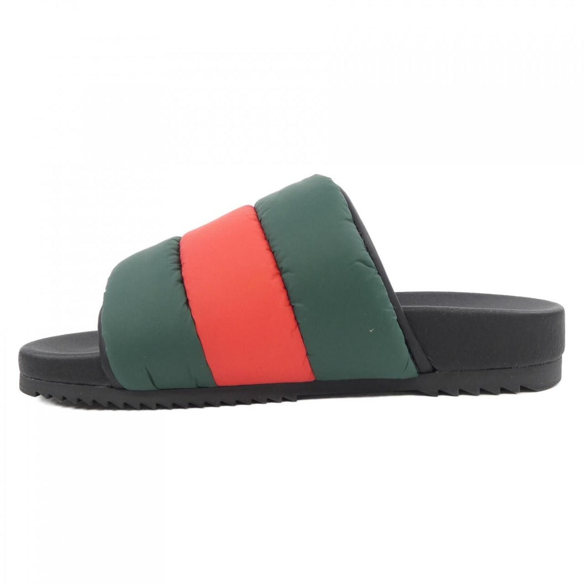 Gucci Padded Web Slide Sandals — view 2