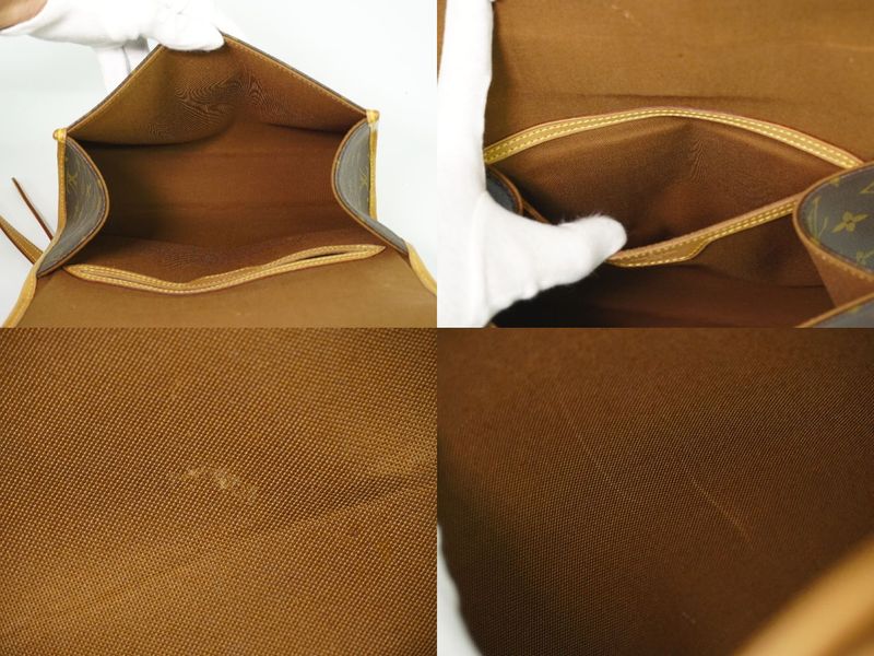 Authentic Louis Vuitton LV Bel Air Monogram 2WAY Shoulder Bag Handbag Pochette