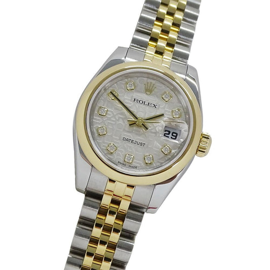 Rolex Datejust Number Watch Diamond Computer Automatic Winding at Stainless