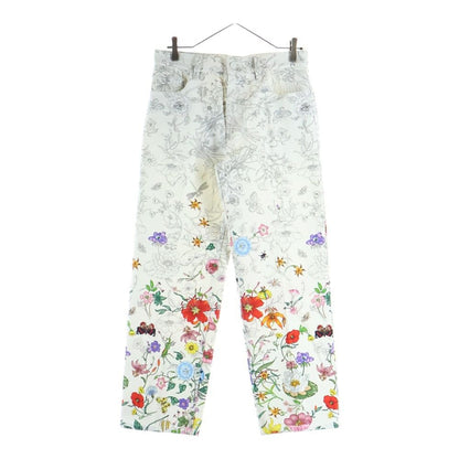 Gucci Flora Print Pants White