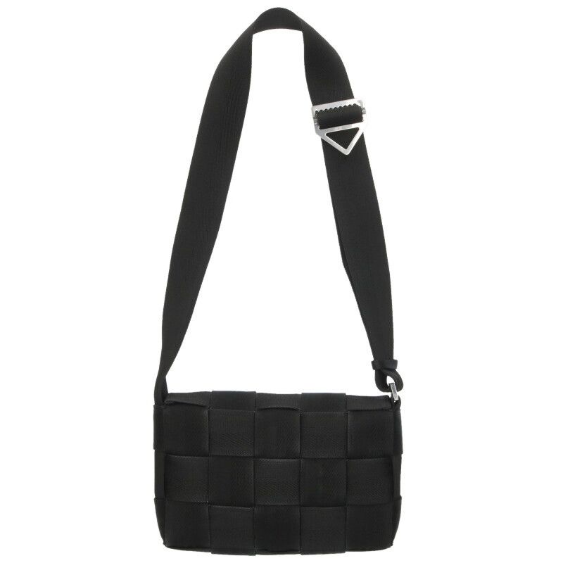 Bottega Veneta Cassette Intrecciato Cotton Shoulder Bag For Men