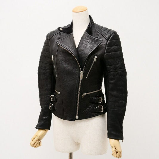 Celine Riders Jacket Size 38 Phoebe Period Biker Leather