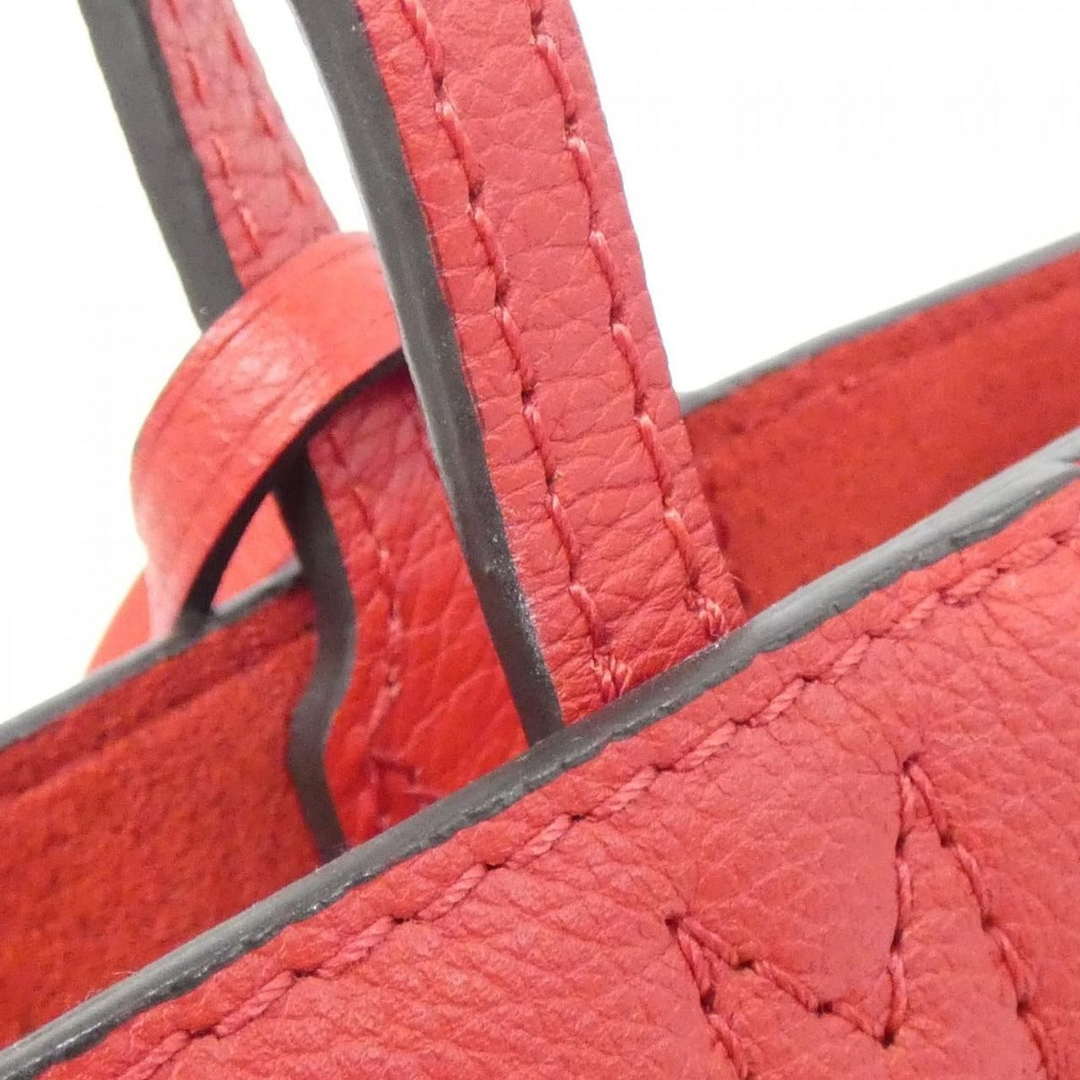 Louis Vuitton Lockme Cabas Bag Rubis — view 5