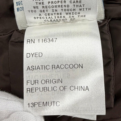Moncler Grillon Makiko Takizawa Leather Toggle Button Comfortable Down Jacket — view 14