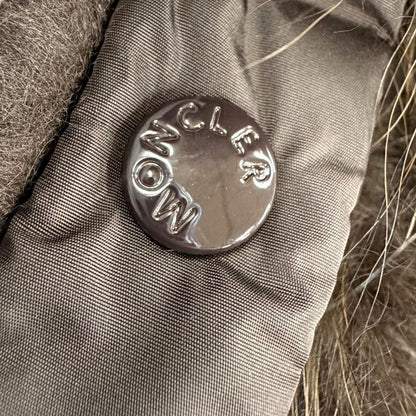 Moncler Grillon Makiko Takizawa Leather Toggle Button Comfortable Down Jacket — view 6