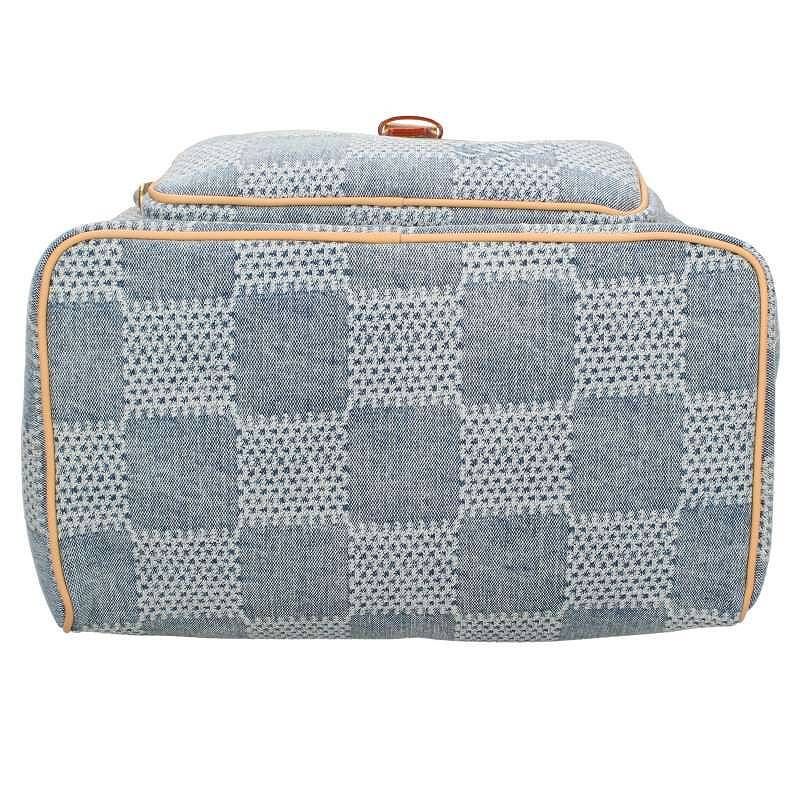 Louis Vuitton 24AW N40708 Montsouris Damier Denim Backpack For Men
