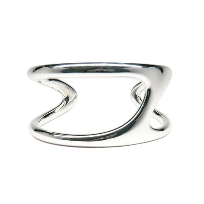 Hermes Bracelet Chaine D'ancre Punk Bangle 15 AG 925 Silver 2023