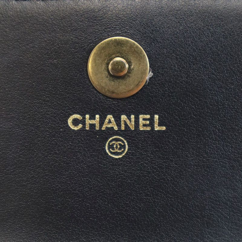 Chanel 19 Chainbelt Bag Chain Belt Waist Bag Ap3774 Black