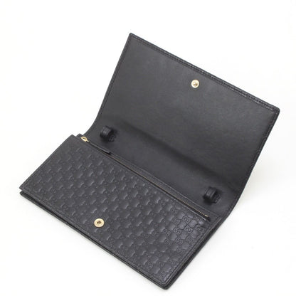 Gucci Micro Gucci Shoulder Wallet 466507 Black