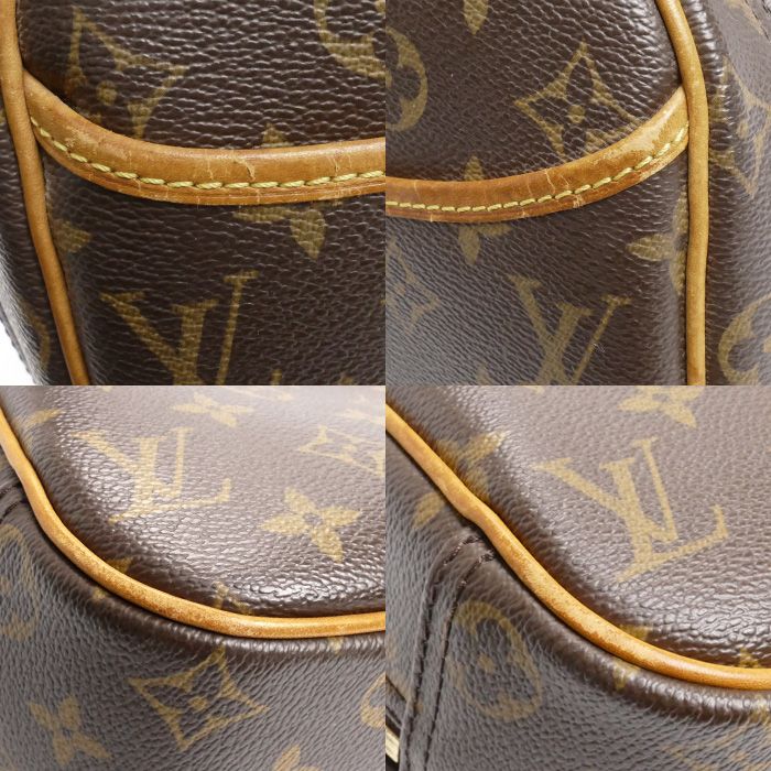 Louis Vuitton Trouville Handbag Monogram M42228 Ba0048 Ladies Preowned