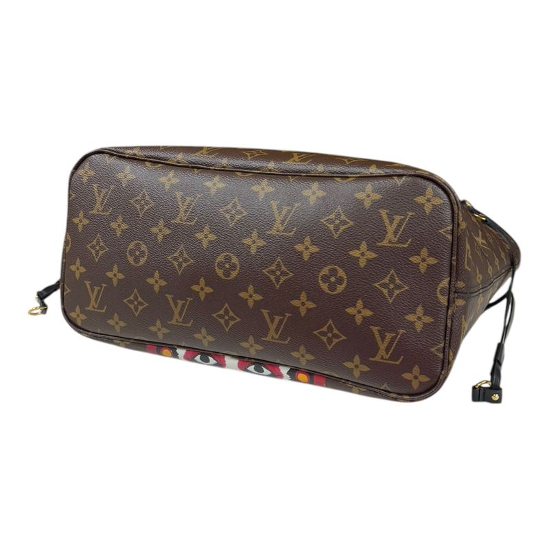 Louis Vuitton Yamamoto Kansai Collaboration Neverfull MM Monogram Tote Bag