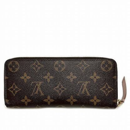 Louis Vuitton Monogram Portefeuille Cles M61298 Round Zipper Long Wallet For