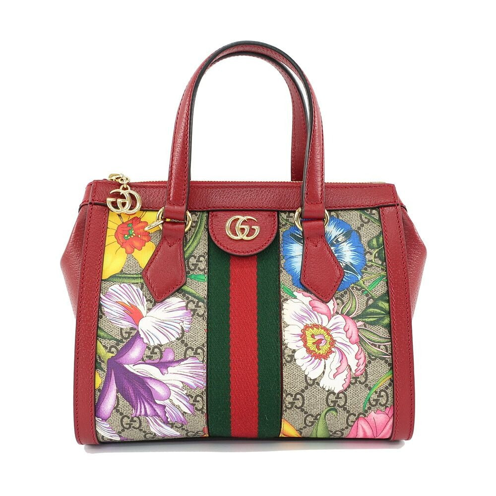 Gucci Flora Small Ophidia Red 2-Way Shoulder Bag