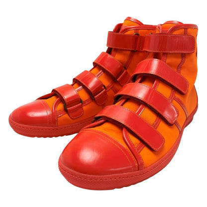 Louis Vuitton High-Cut Sneakers Orange 9