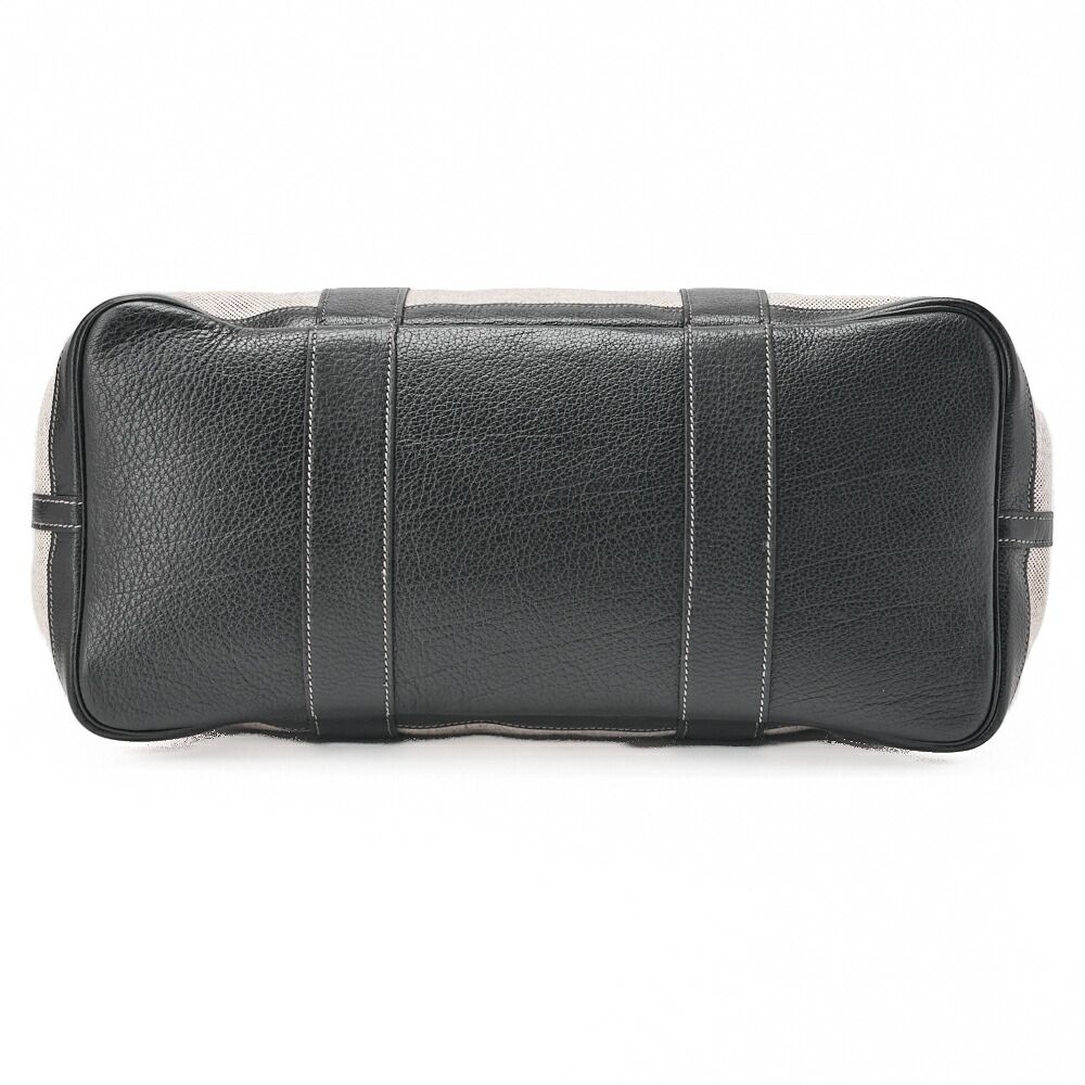 Hermes Garden Party PM Tote Bag Tote Negonda X Canvas Gray (silver Hardware)