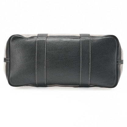 Hermes Garden Party PM Tote Bag Tote Negonda X Canvas Gray (silver Hardware)