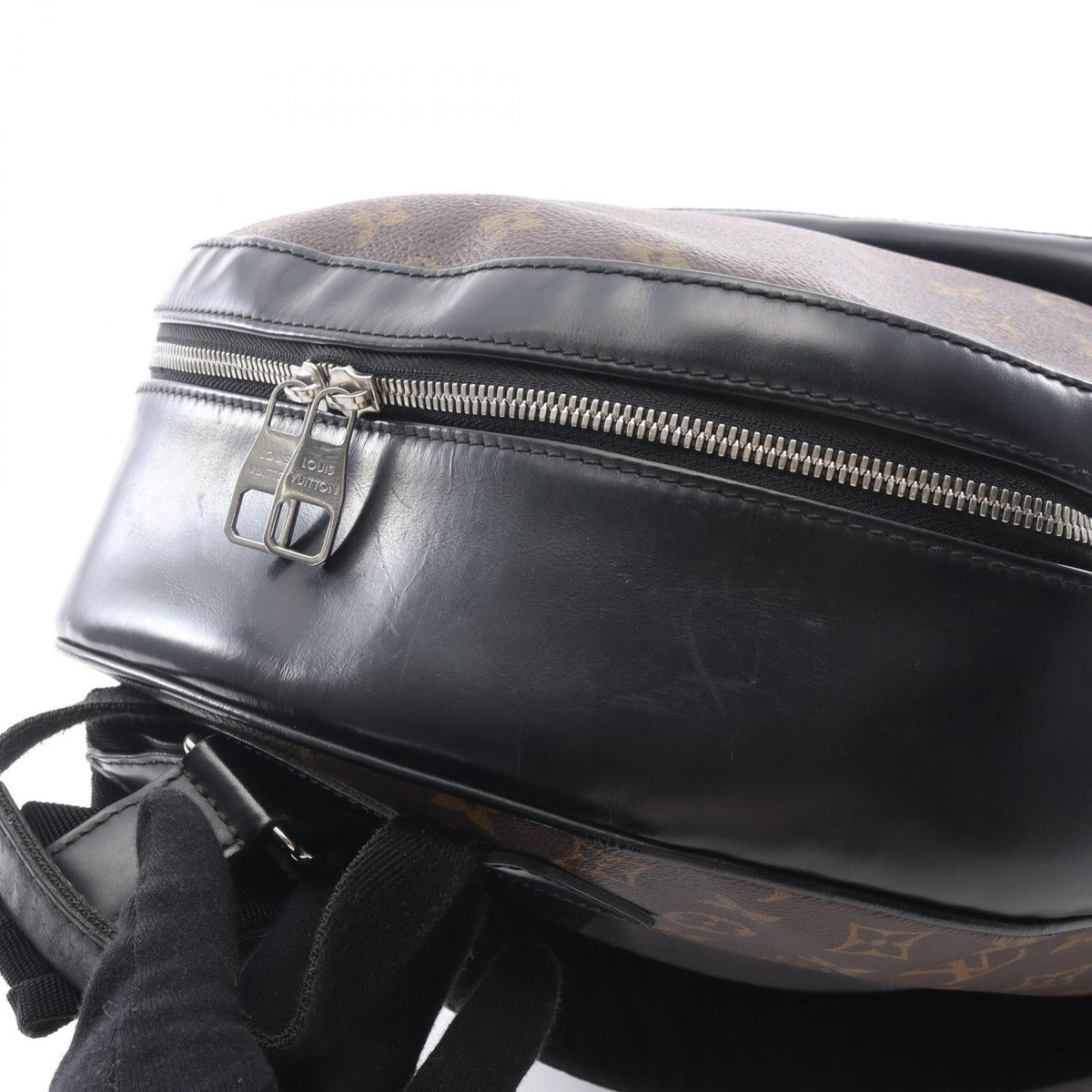 Louis Vuitton Backpack Josh Canvas Leather — view 13