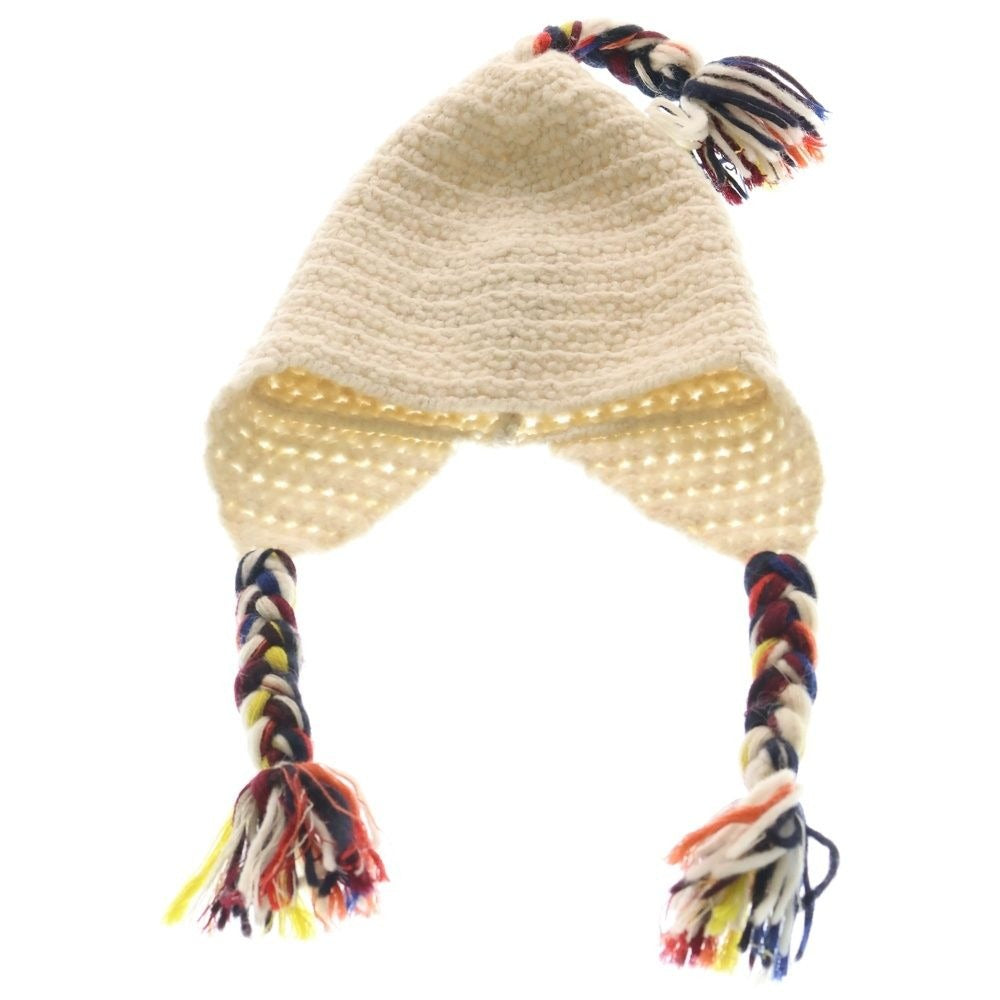 Gucci Knit Cap White Alpaca Wool