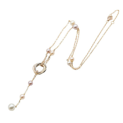 Cartier Necklace Trinity Pearl 38.5 — view 2