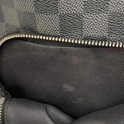 Louis Vuitton Body Bag Damier Graphite Avenues Ring Bag N41719 Black Men's