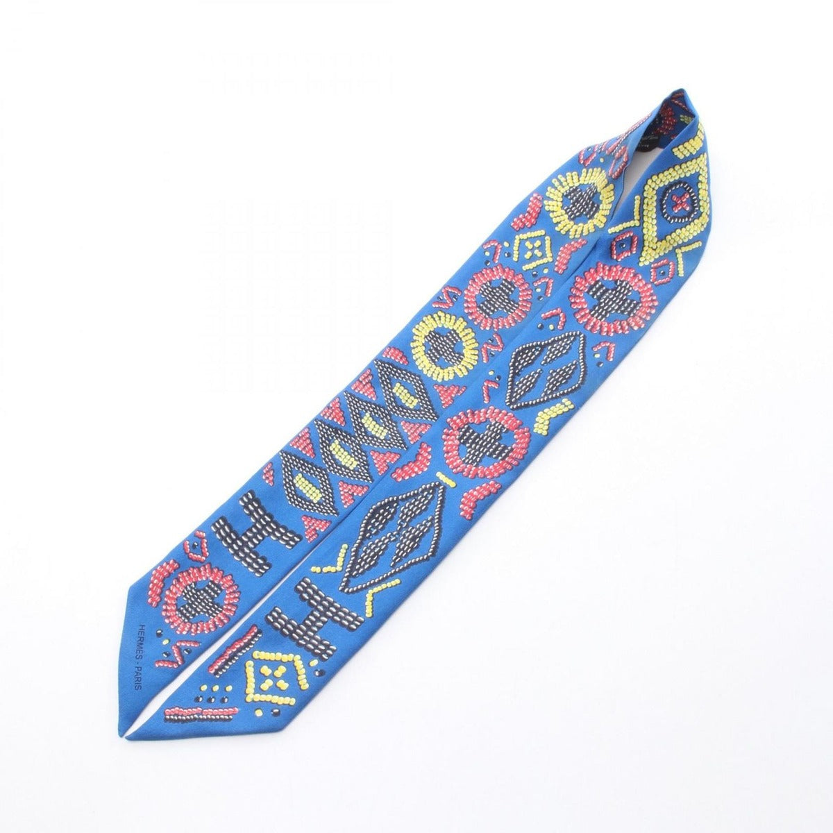 Hermes Scarf Twilly Kelly en Perles Silk — view 2