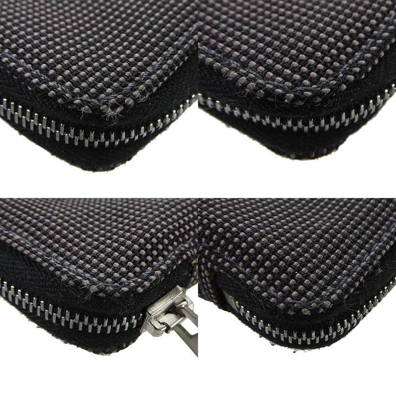 Hermes Handbook Cabas - Agenda Her Line Gray Canvas Men Women Leather Small